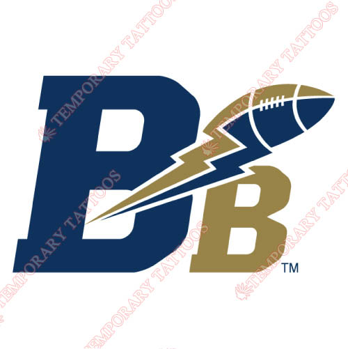 Winnipeg Blue Bombers Customize Temporary Tattoos Stickers NO.7638